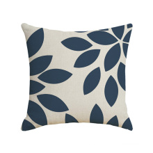 New design top quality classic retro falling leaves linen pillowcase Decorative Cushion Covers pillow case for bedroom sofa